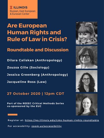 Are European Human Rights and Rule of Law in Crisis?: Roundtable and Discussion