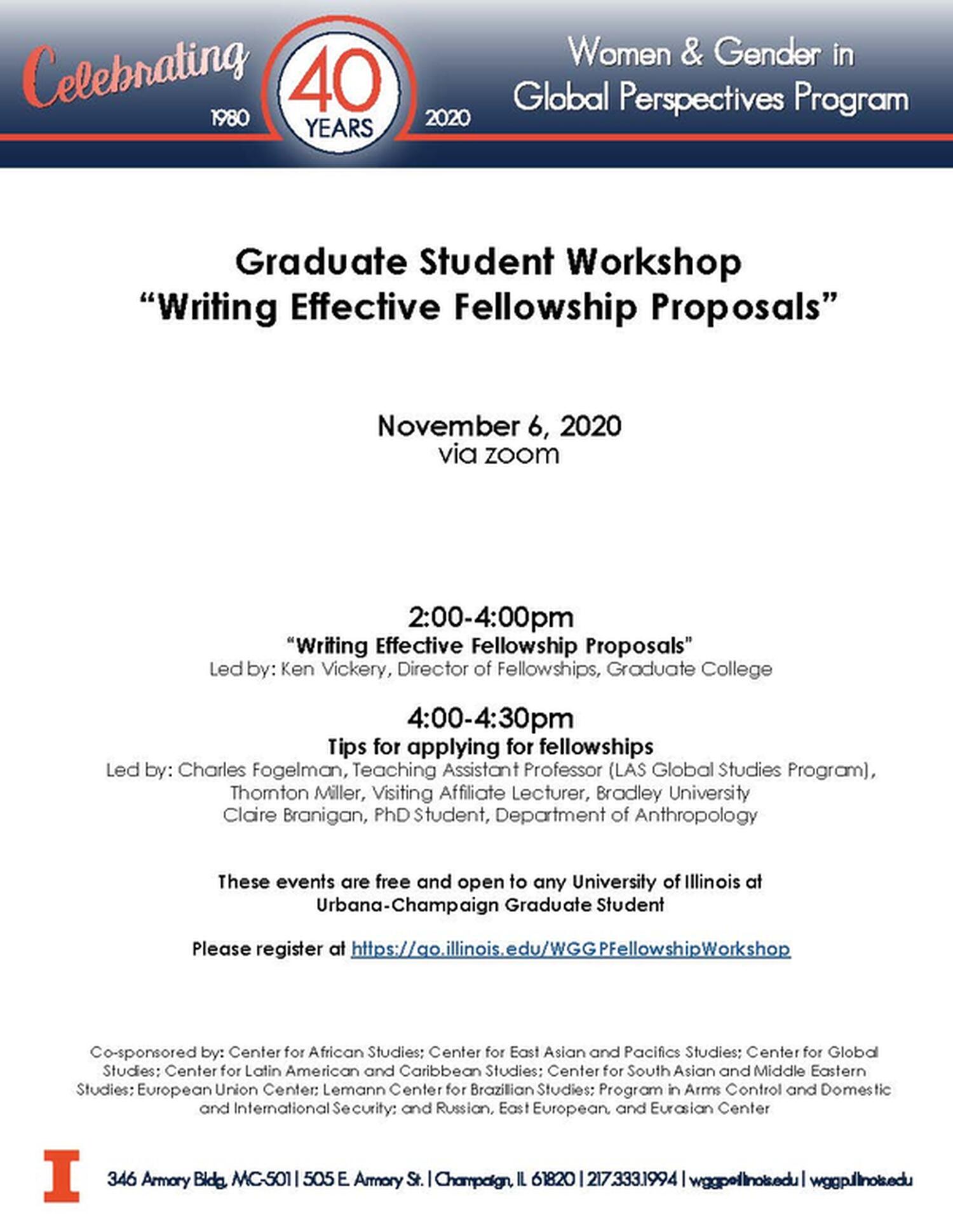 writing effective fellowship proposals